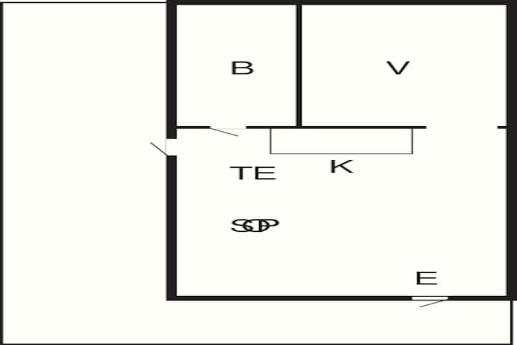 3 persoons vakantie huis in SÖLVESBORG-By Traum - Plattegrond