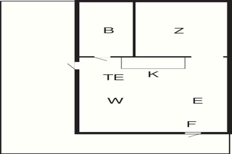3 persoons vakantie huis in SÖLVESBORG-By Traum - Plattegrond