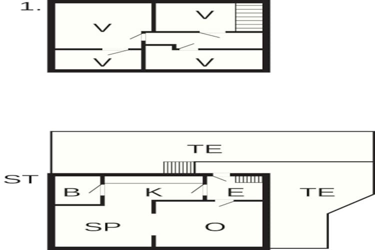6 persoons vakantie huis in byrknesøy-By Traum-Plattegrond