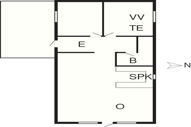 6 persoons vakantie huis in Ringkøbing - Plattegrond
