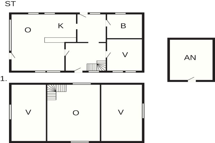 6 persoons vakantie huis in Ørsted-By Traum-Plattegrond