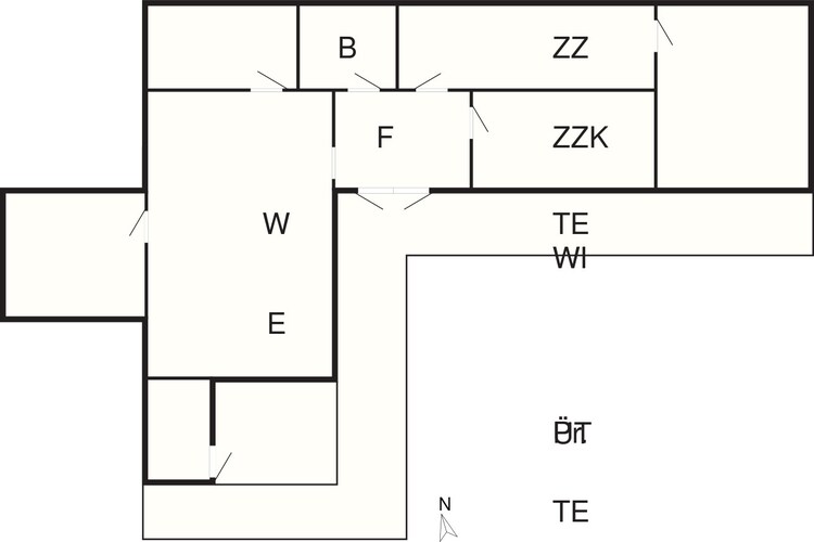 6 persoons vakantie huis in Thyholm-By Traum-Plattegrond
