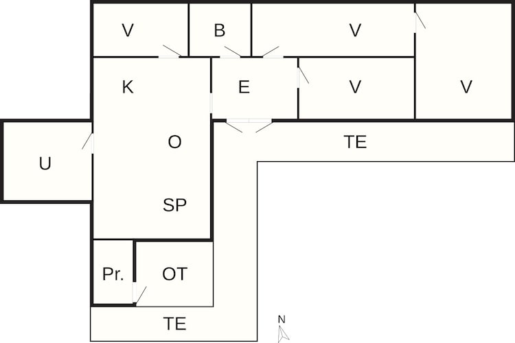 6 persoons vakantie huis in Thyholm-By Traum-Plattegrond