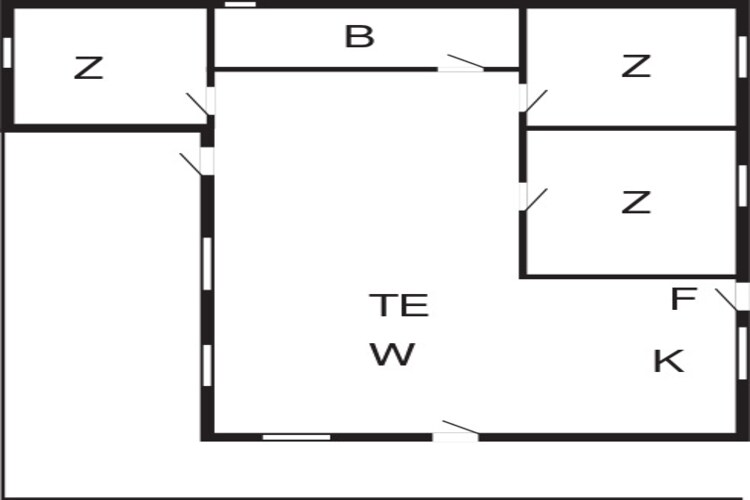 5 persoons vakantie huis in Bording-By Traum-Plattegrond