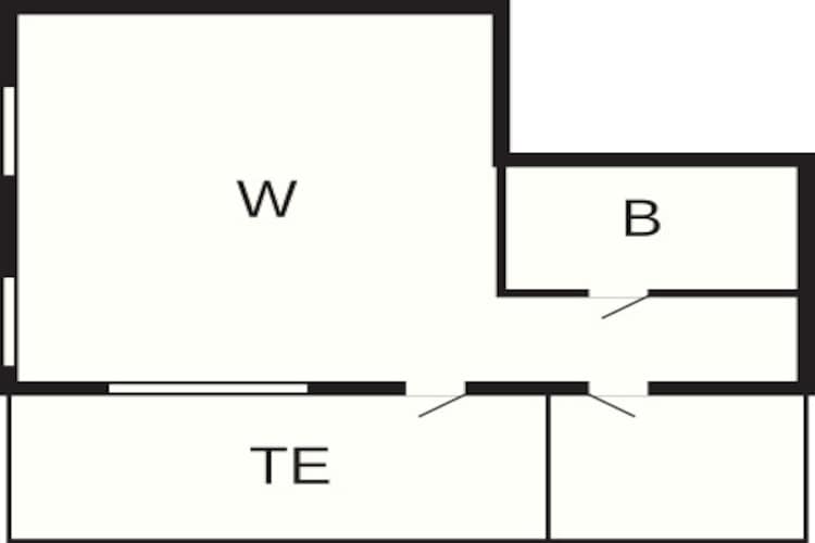2 persoons vakantie huis in ELLÖS-By Traum-Plattegrond