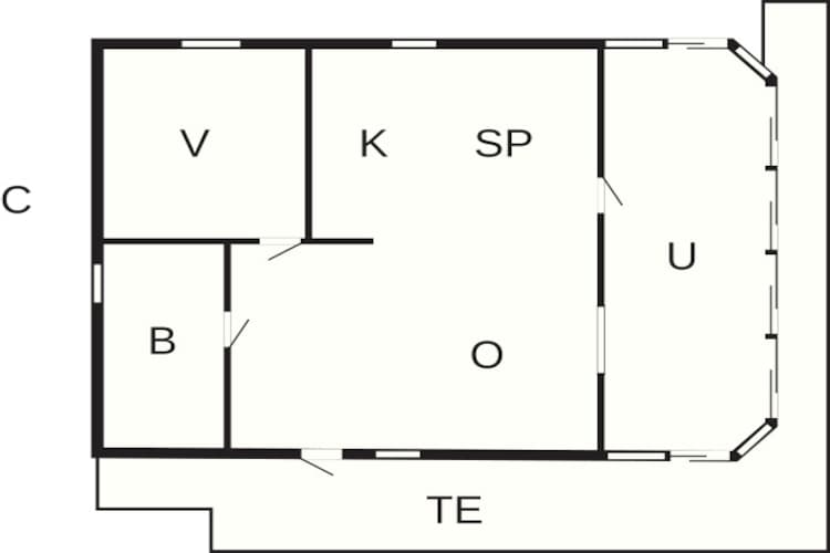 5 Personen Ferienhaus in Åskloster-Grundriss