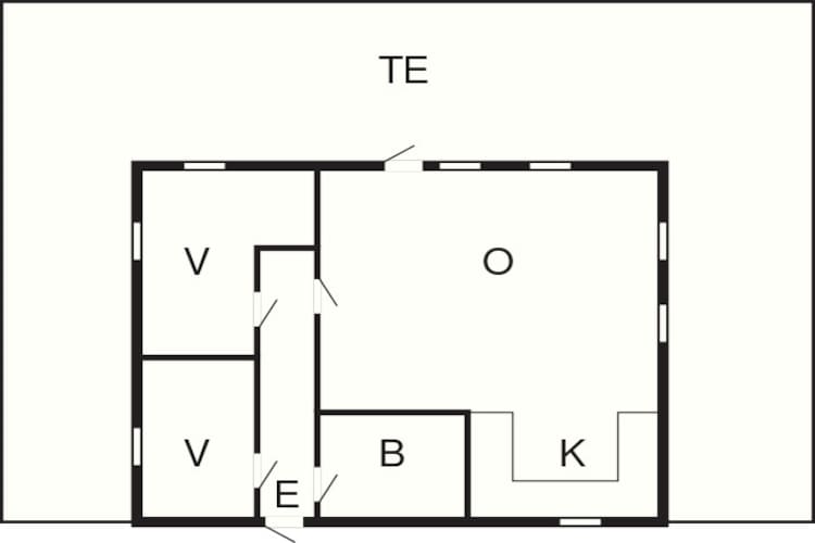 4 person holiday home in Herrljunga-By Traum-Floor plan