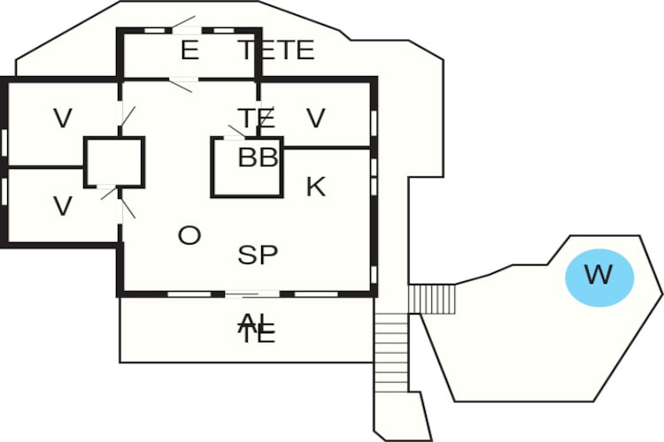 8 Personen Ferienhaus in averøy-By Traum - Grundriss