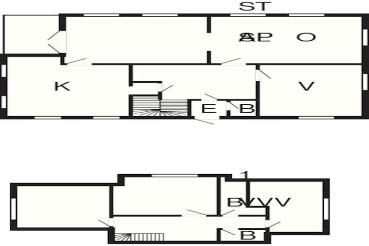 Maison de vacances pour 7 a Djursholm-By Traum-Plan d'étage