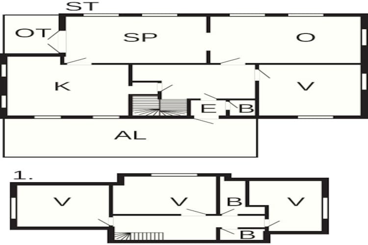 Maison de vacances pour 7 a Djursholm-By Traum - Plan