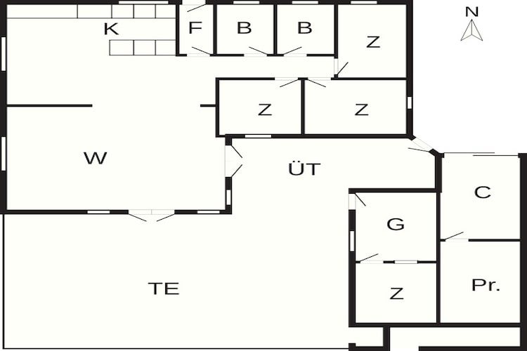 8 persoons vakantie huis in Hejls-By Traum - Plattegrond