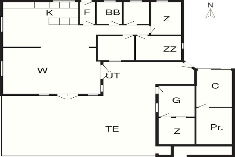 8 persoons vakantie huis in Hejls-By Traum - Plattegrond