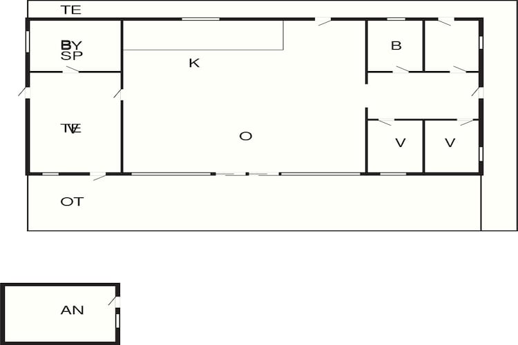 10 persoons vakantie huis in Ebeltoft-By Traum-Plattegrond