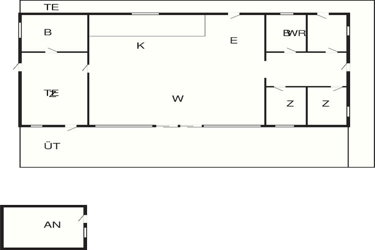 10 persoons vakantie huis in Ebeltoft-By Traum-Plattegrond