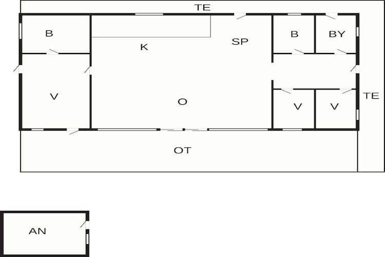 10 persoons vakantie huis in Ebeltoft-By Traum-Plattegrond
