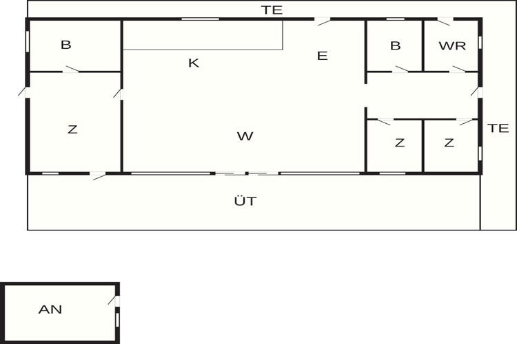 10 persoons vakantie huis in Ebeltoft-By Traum-Plattegrond