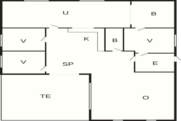 Renovated Retreat in Marielyst - By Traum Ferienwohnungen-Floor plan