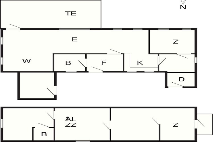 6 persoons vakantie huis in Ringkøbing-By Traum-Plattegrond