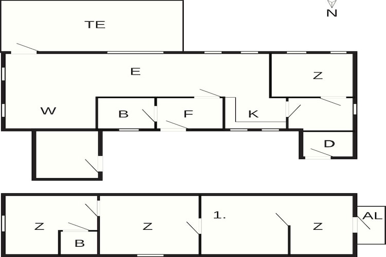 6 persoons vakantie huis in Ringkøbing-By Traum-Plattegrond