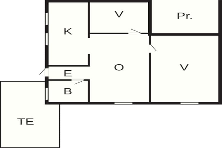 4 persoons vakantie huis in Hadsund-By Traum-Plattegrond