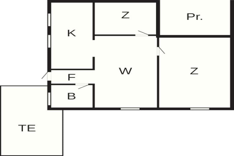 4 persoons vakantie huis in Hadsund-By Traum-Plattegrond