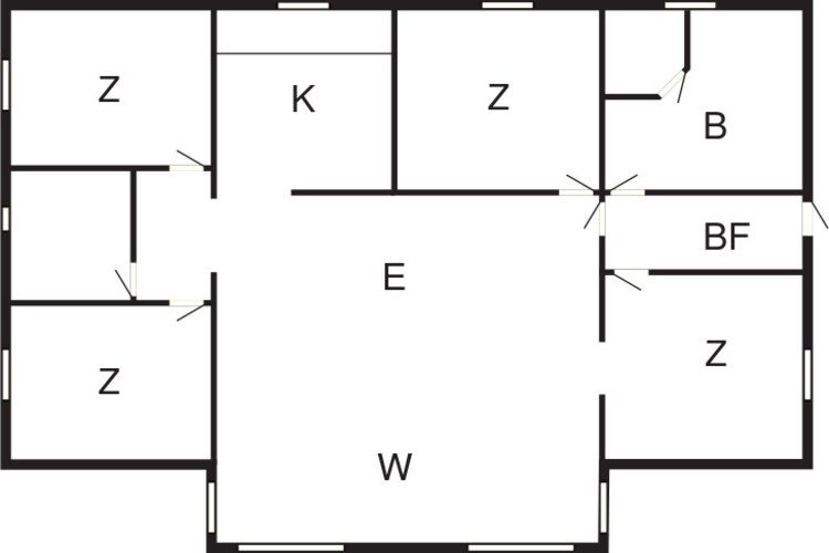 8 persoons vakantie huis in Hals-By Traum - Plattegrond