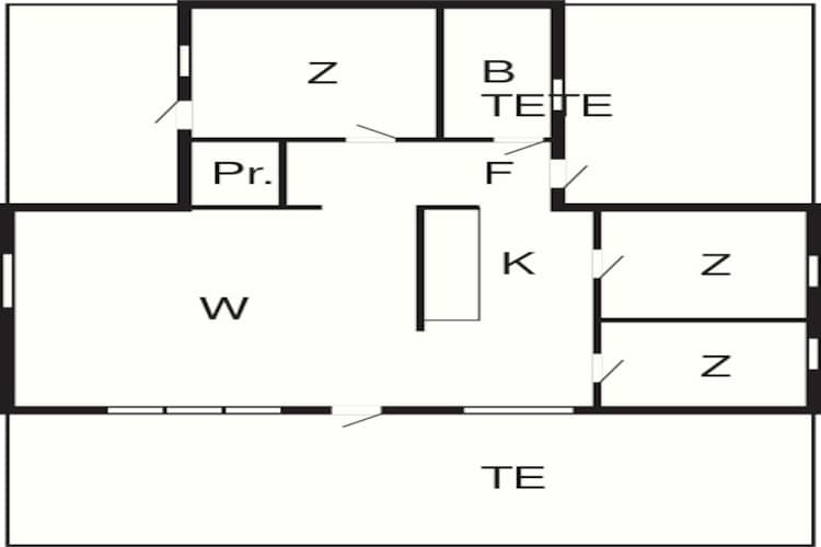 6 Personen Ferienhaus in MÅRDAKLEV-By Traum-Grundriss
