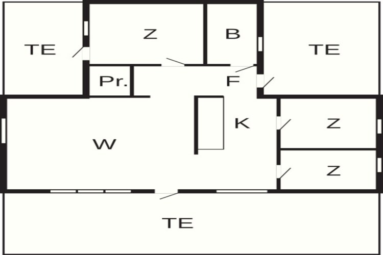6 persoons vakantie huis in MÅRDAKLEV-By Traum-Plattegrond