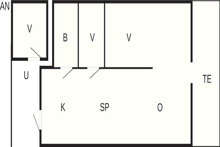 5 persoons vakantie huis in Thyholm-By Traum-Plattegrond