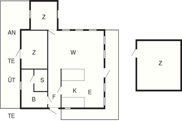 Maison de vacances pour 7 a NORRTÄLJE-By Traum - Plan
