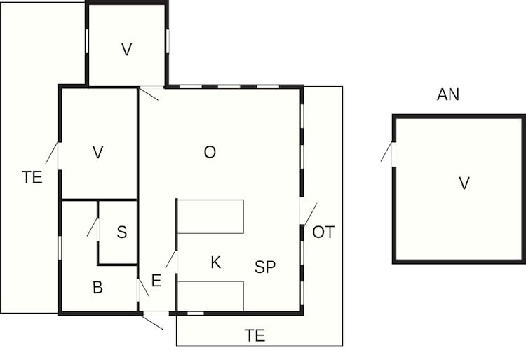 Maison de vacances pour 7 a NORRTÄLJE-By Traum - Plan