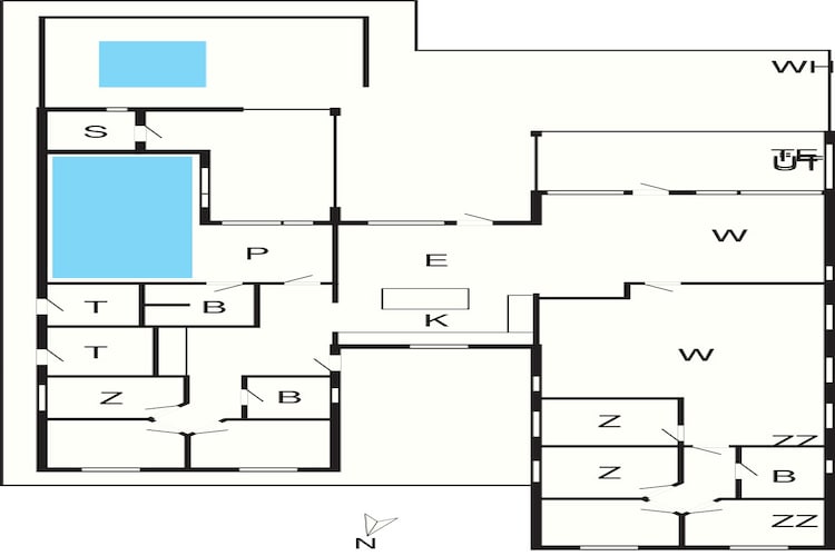 Luxury Villa with Pool - By Traum Ferienwohnungen - Floor plan