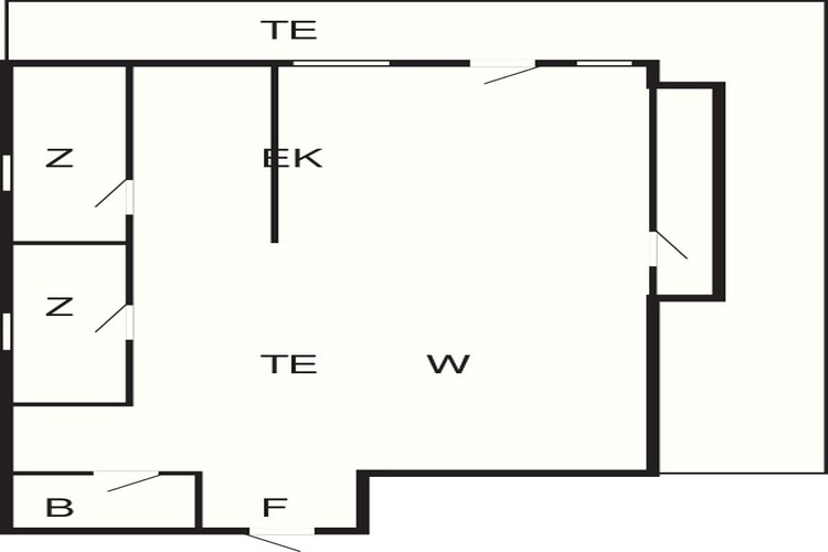 Wildlife-haven nabij Bisnap -- By Traum Ferienwohnungen-Plattegrond