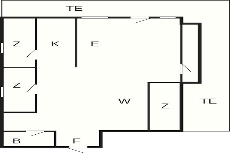Wildlife-haven nabij Bisnap -- By Traum Ferienwohnungen-Plattegrond