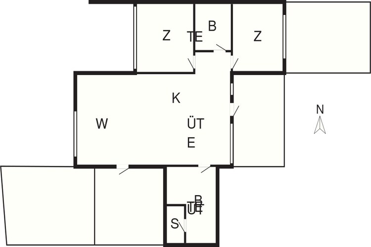 6 persoons vakantie huis in Hadsund-By Traum-Plattegrond