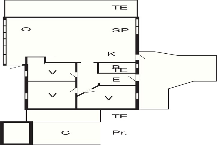 7 persoons vakantie huis in Højslev-By Traum-Plattegrond