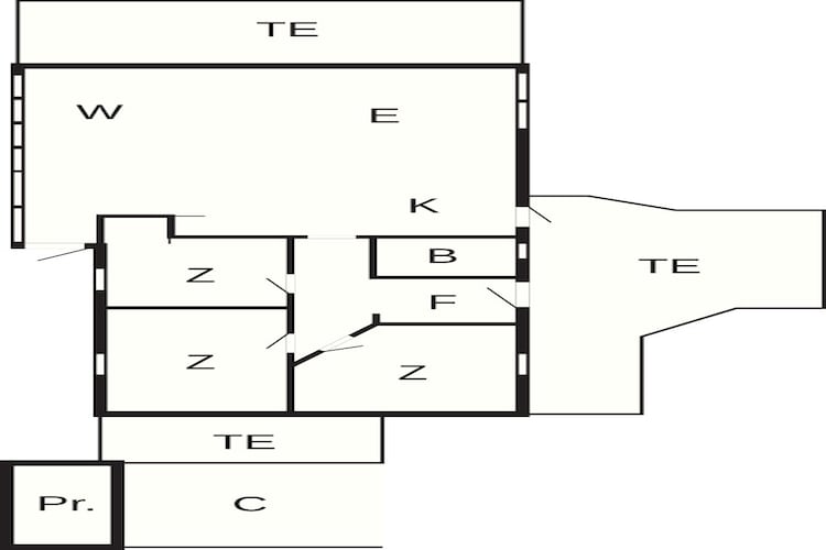 7 persoons vakantie huis in Højslev-By Traum-Plattegrond