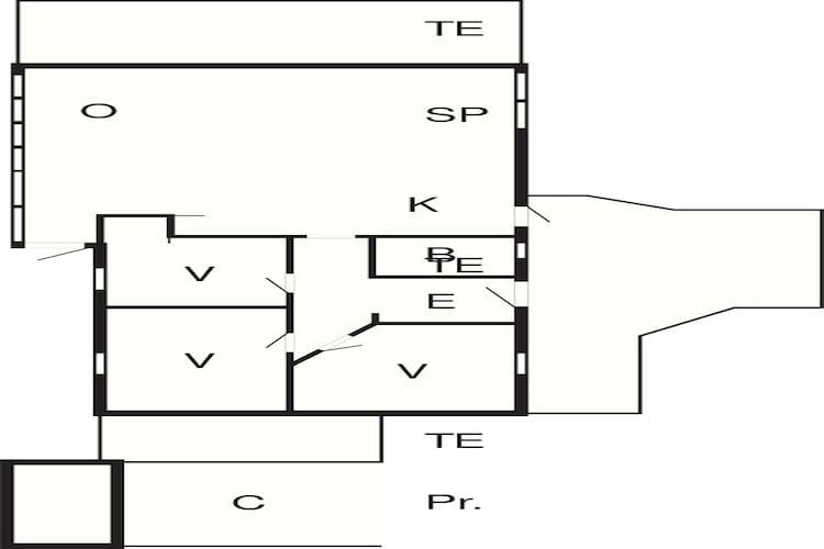 7 persoons vakantie huis in Højslev-By Traum - Plattegrond