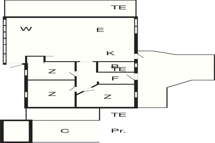 7 persoons vakantie huis in Højslev-By Traum - Plattegrond