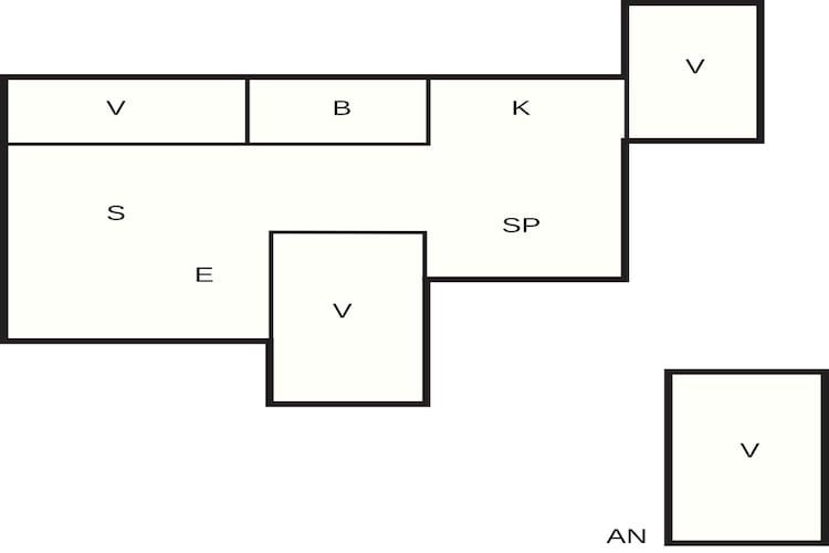 8 persoons vakantie huis in Løkken-By Traum-Plattegrond