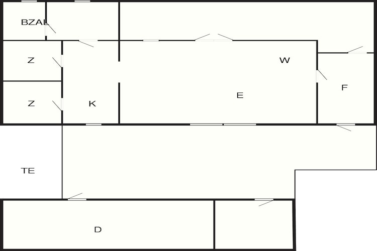 5 person holiday home in Halden-By Traum-Floor plan