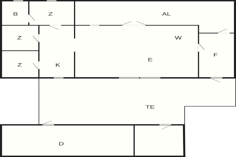 5 persoons vakantie huis in Halden-By Traum-Plattegrond
