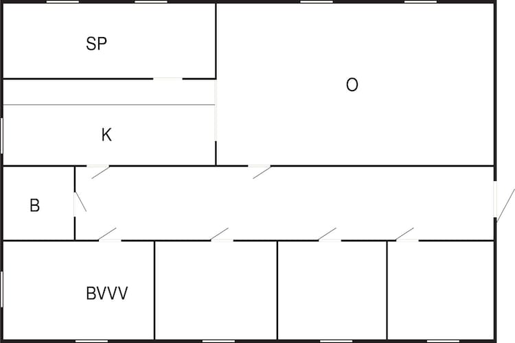 Maison de vacances pour 6 a Utansjö-By Traum-Plan d'étage