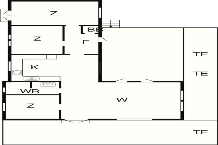 6 person holiday home in ÅKERSBERGA-By Traum - Floor plan