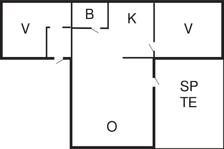 4 person holiday home in ANNESTAD-By Traum-Floor plan
