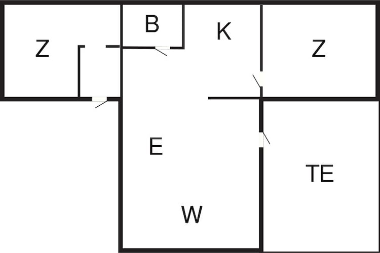 4 person holiday home in ANNESTAD-By Traum-Floor plan