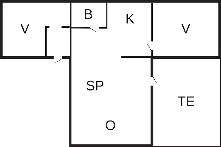 4 persoons vakantie huis in ANNESTAD-By Traum-Plattegrond