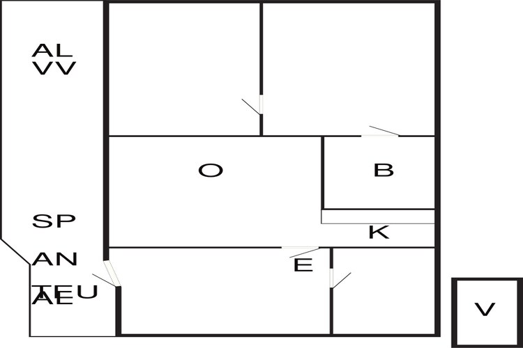 6 persoons vakantie huis in SÖLVESBORG-By Traum-Plattegrond