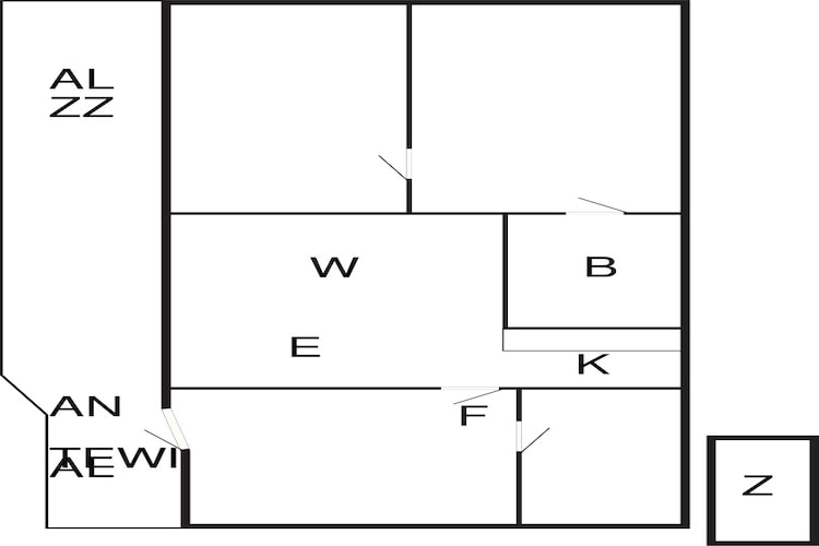 6 persoons vakantie huis in SÖLVESBORG-By Traum - Plattegrond