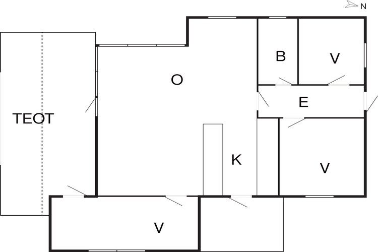 6 persoons vakantie huis in Hals-By Traum-Plattegrond